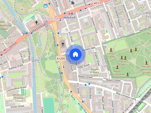 Apartment for rent in Mile End, Greater London