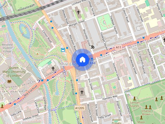 House for rent in Mile End, Greater London