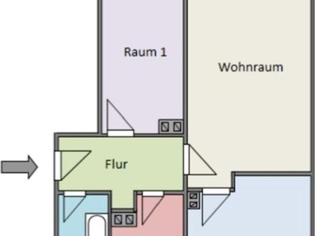 Apartment mieten in Bahnhofsvorstadt, Plauen