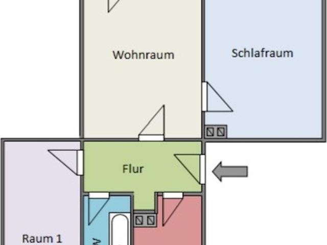 Apartment mieten in Bahnhofsvorstadt, Plauen