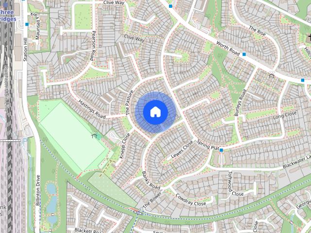 House for rent in Glynde, West Sussex