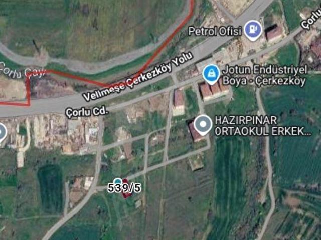 Kızılpınar, Çerkezköy içerisinde satılık Arsa