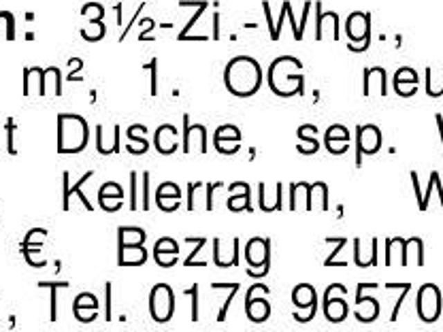 Wohnung mieten in Erlenbach, Baden-Württemberg