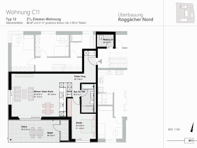 Apartment mieten in Mühlau, Bezirk Muri