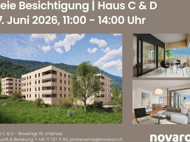 Wohnung mieten in Untervaz, Graubünden