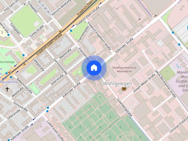 Apartment mieten in Neckarstadt-Ost, Mannheim