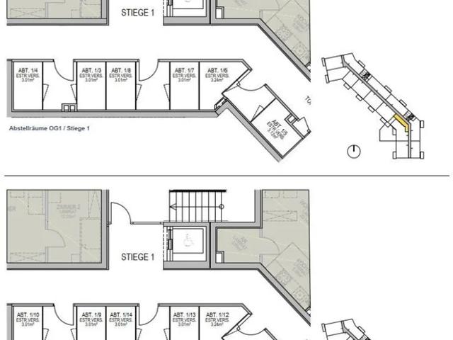 Apartment mieten in Wohnhausanlage Porsche-Viertel, Wiener Neustadt