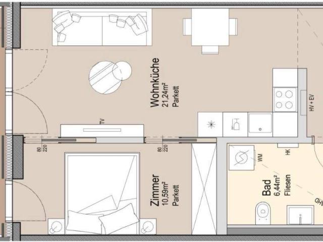 Apartment mieten in KG Leopoldstadt, Wien