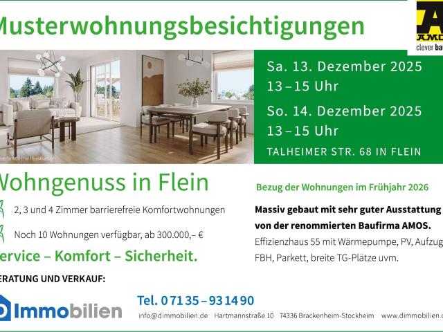 Wohnung kaufen in Flein, Baden-Württemberg
