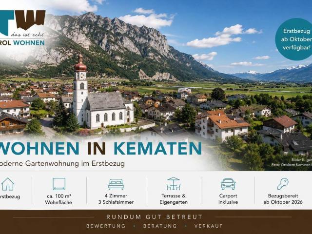Apartment mieten in Kematen in Tirol, Tirol
