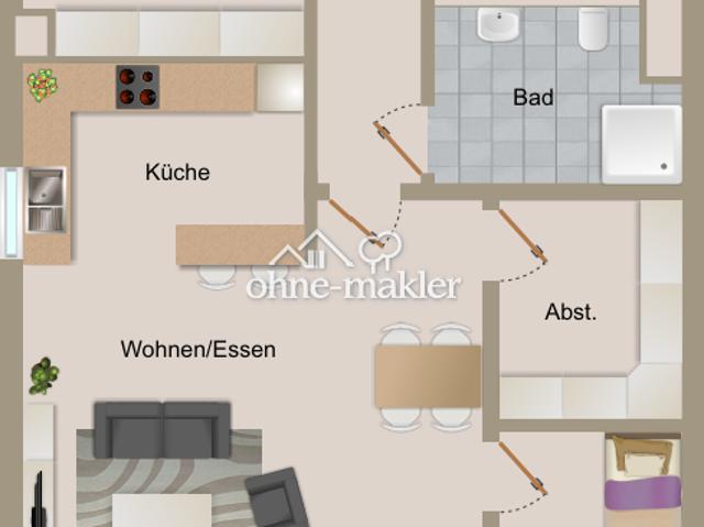 Apartment mieten in Eidinghausen, Bad Oeynhausen
