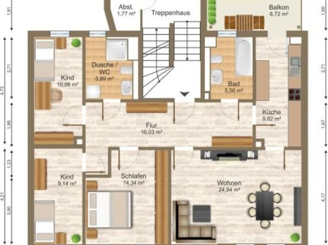 Apartment mieten in Untermhaus, Gera