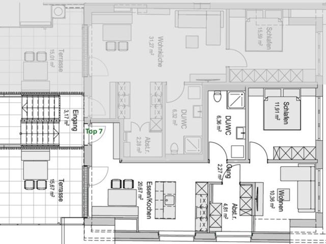 Apartment mieten in Lustenau, Bezirk Dornbirn