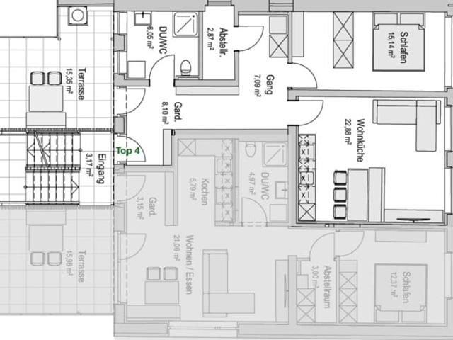 Apartment mieten in Lustenau, Vorarlberg