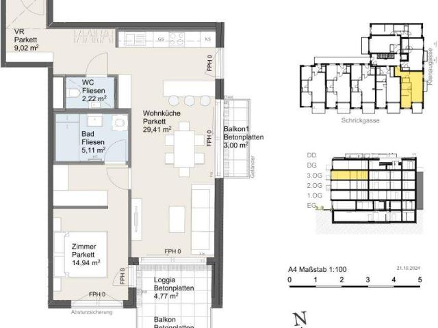 Apartment mieten in Donaustadt, Wien