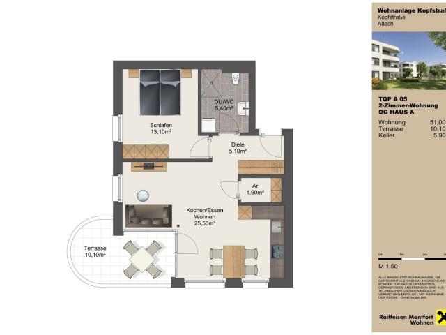 Wohnung mieten in Altach, Vorarlberg