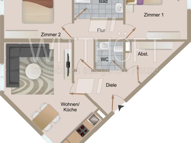 Apartment mieten in Sasel, Hamburg