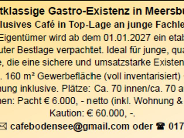Gewerbe mieten in Meersburg, Baden-Württemberg