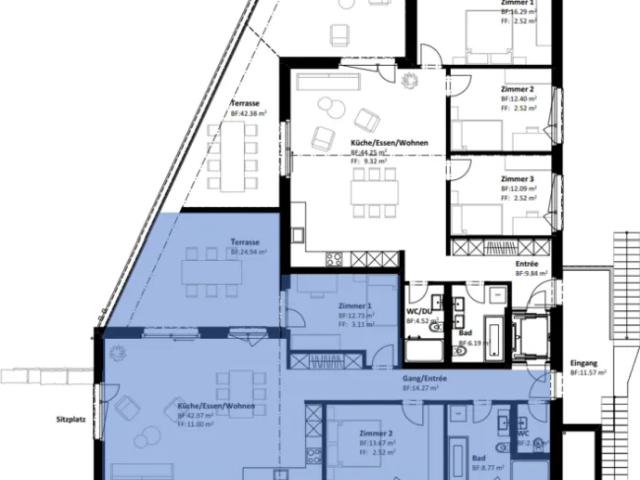 Apartment mieten in Honau, Root