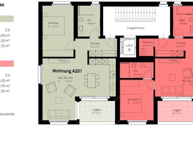 Apartment mieten in Zizers, Landquart