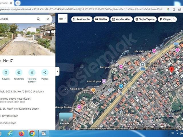 Urla, İzmir içerisinde satılık Arsa