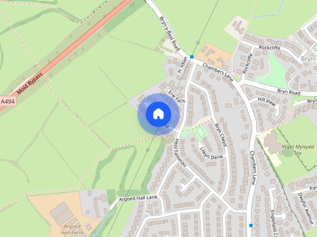 House for rent in Mynydd Isa, Wales