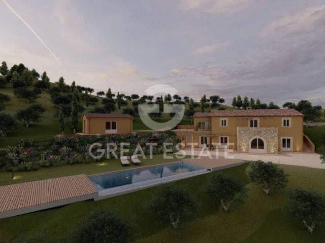 Villa Indipendente in vendita a Cerqueto, Passignano Sul Trasimeno