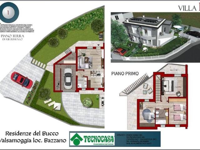 Villa Indipendente in vendita a Unione dei comuni Valli del Reno, Lavino e Samoggia, Bazzano