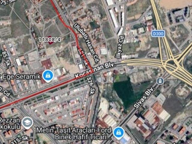 Kocasinan, Kayseri içerisinde satılık Arsa