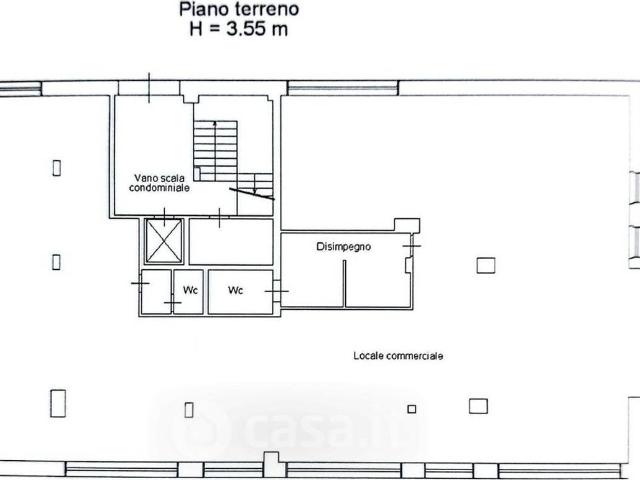 Locale Commerciale in affitto a Largo Attias, Livorno