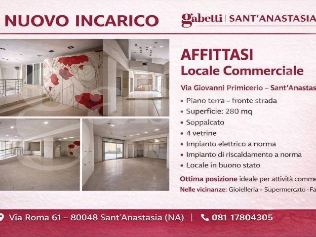 Locale Commerciale in affitto a Sant'anastasia, Campania