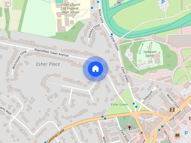 House for rent in Lower Green Esher, Blackhills