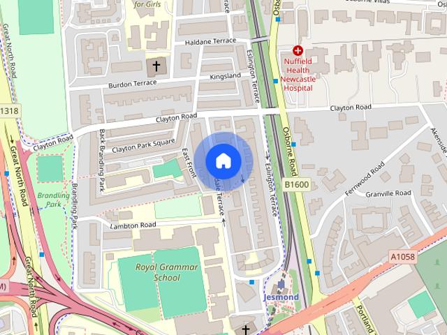 Apartment for rent in Jesmond, Newcastle upon Tyne