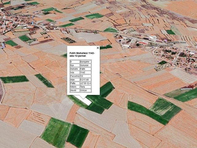 Günyüzü, Eskişehir içerisinde satılık Arsa
