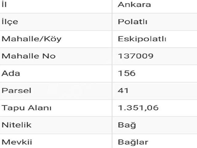 Polatli, Ankara içerisinde satılık Arsa