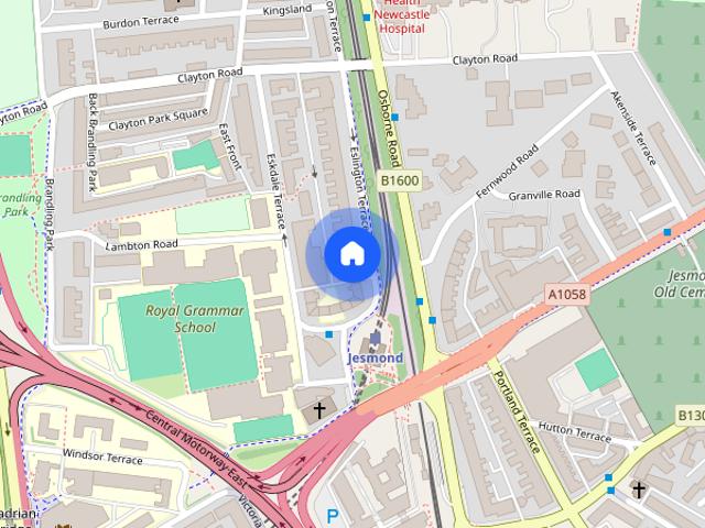Apartment for rent in Jesmond, Newcastle upon Tyne