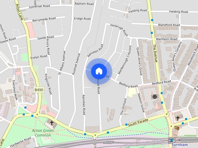 Apartment for rent in Bedford Park, Greater London