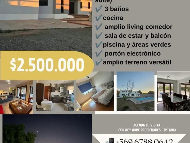 Casa en arriendo en Chamonate, Copiapó