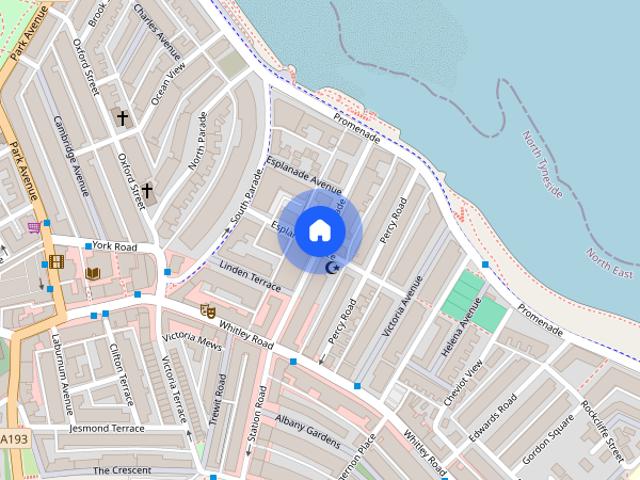 Apartment for rent in Whitley Bay, North Tyneside