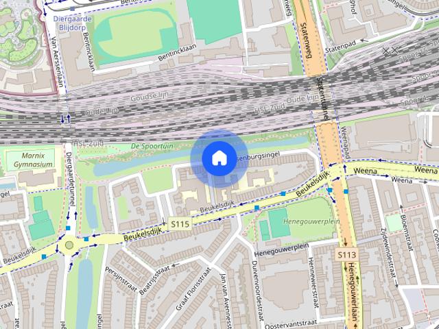 Kamer te huur in Middelland, Rotterdam