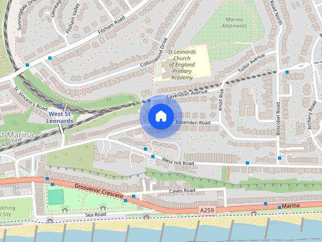 House for rent in West Marina, Guestling Green