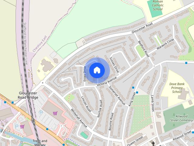 House for rent in Butterton, Staffordshire
