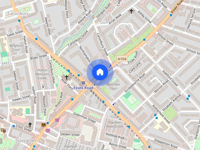 Apartment for rent in Islington, Canonbury