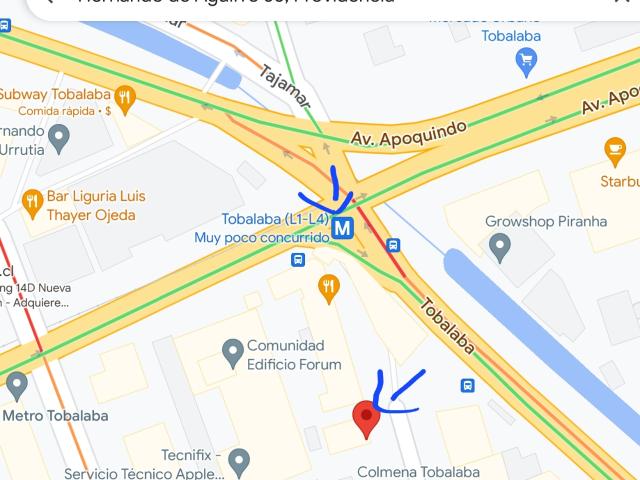 Estacionamiento en Providencia