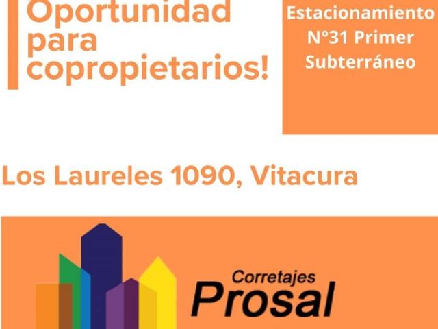 Estacionamiento en venta en Vitacura, Metropolitana