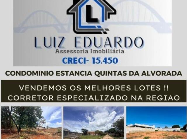 Terreno venda em Condomínio Estância Quintas Alvorada, Paranoá