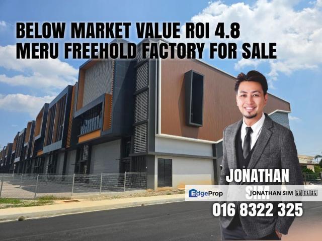 Warehouse for sale in Meru, Bandaraya Klang