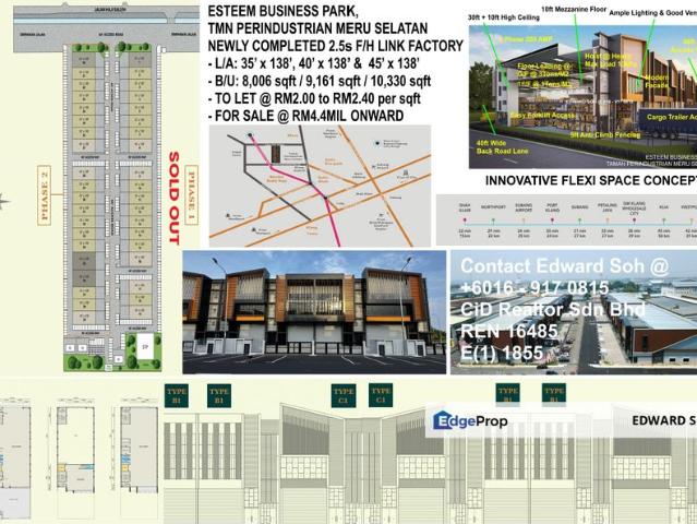 Warehouse for sale in Port Klang, Selangor
