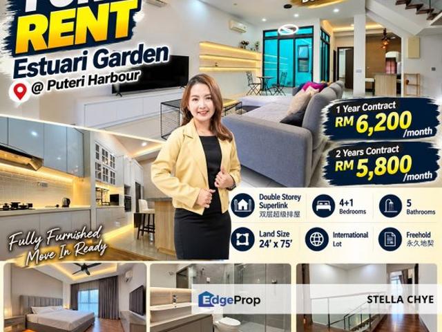 House for rent in Estuari, Iskandar Puteri