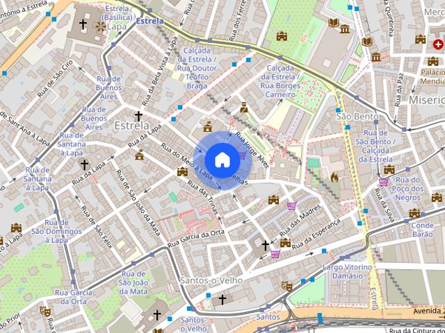 Apartamento alugar em Estrela, Lisboa